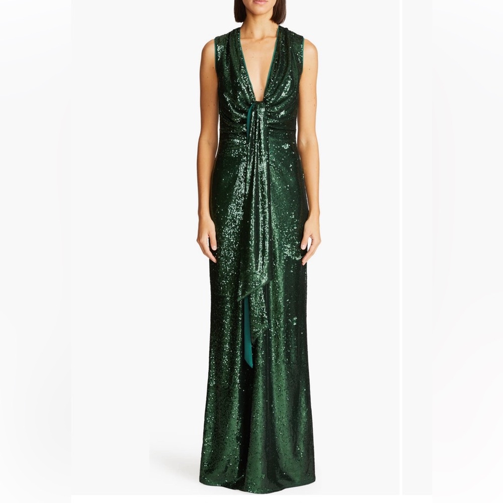 HALSTON Magdalena Sequin Gown - size 6 ✨